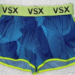 VSX Vibrant Blue and Neon Green Shorts